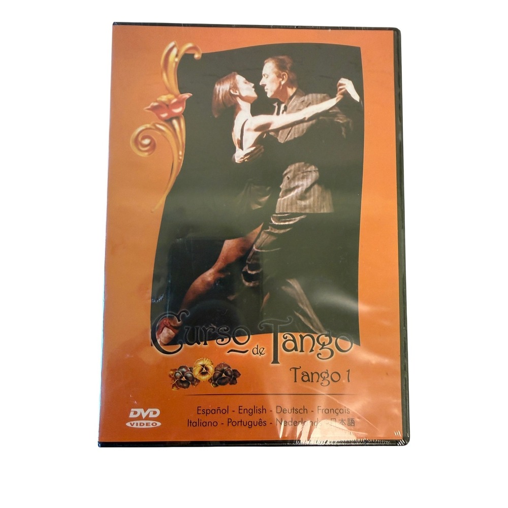 Curso de Tango 1 DVD Instructional Ricardo and Nicole Orange Tango Lessons